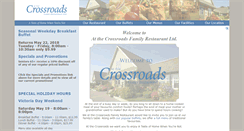 Desktop Screenshot of crossroadsrestaurant.ca